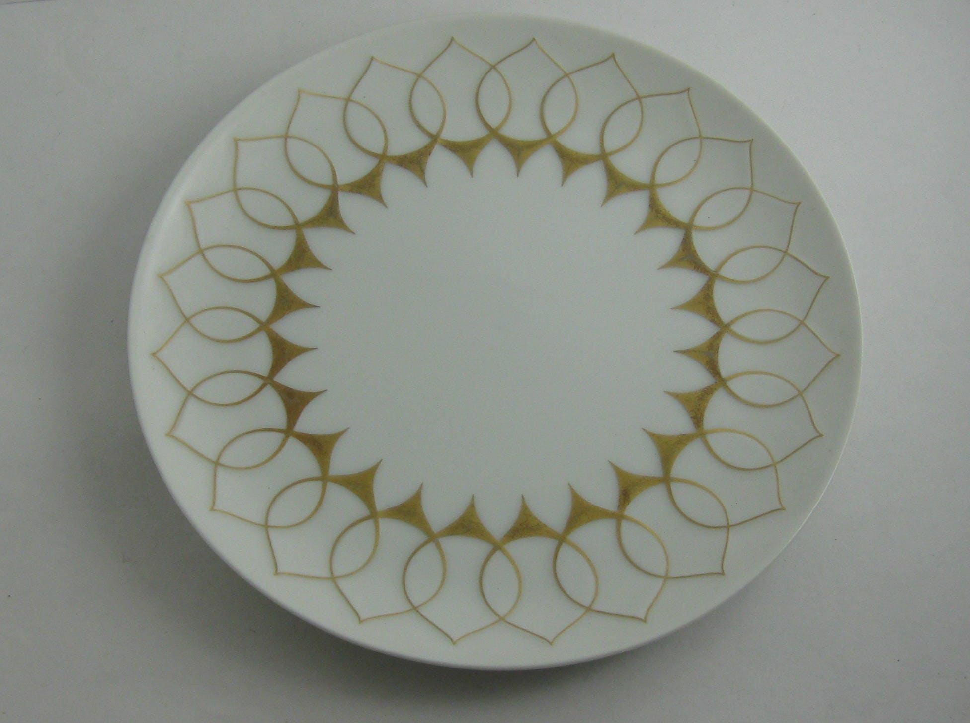 Rosenthal Studio-linie Germany. Lotus Gold Silhouette. 8x Small