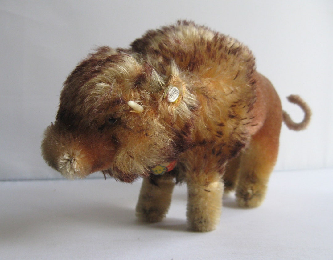 Steiff - シュタイフ★Bully Bison 12cm完品★バイソンのブリー★STEIFF シュタイフ☆Bully Bison 12cm完品☆バイソンのブリー☆STEIFF