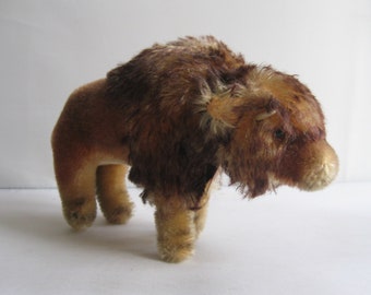シュタイフ★Bison 17cm★バイソン★1960年代ビンテージ★Steiff Steiff-Biggest-Bison-Brother-2