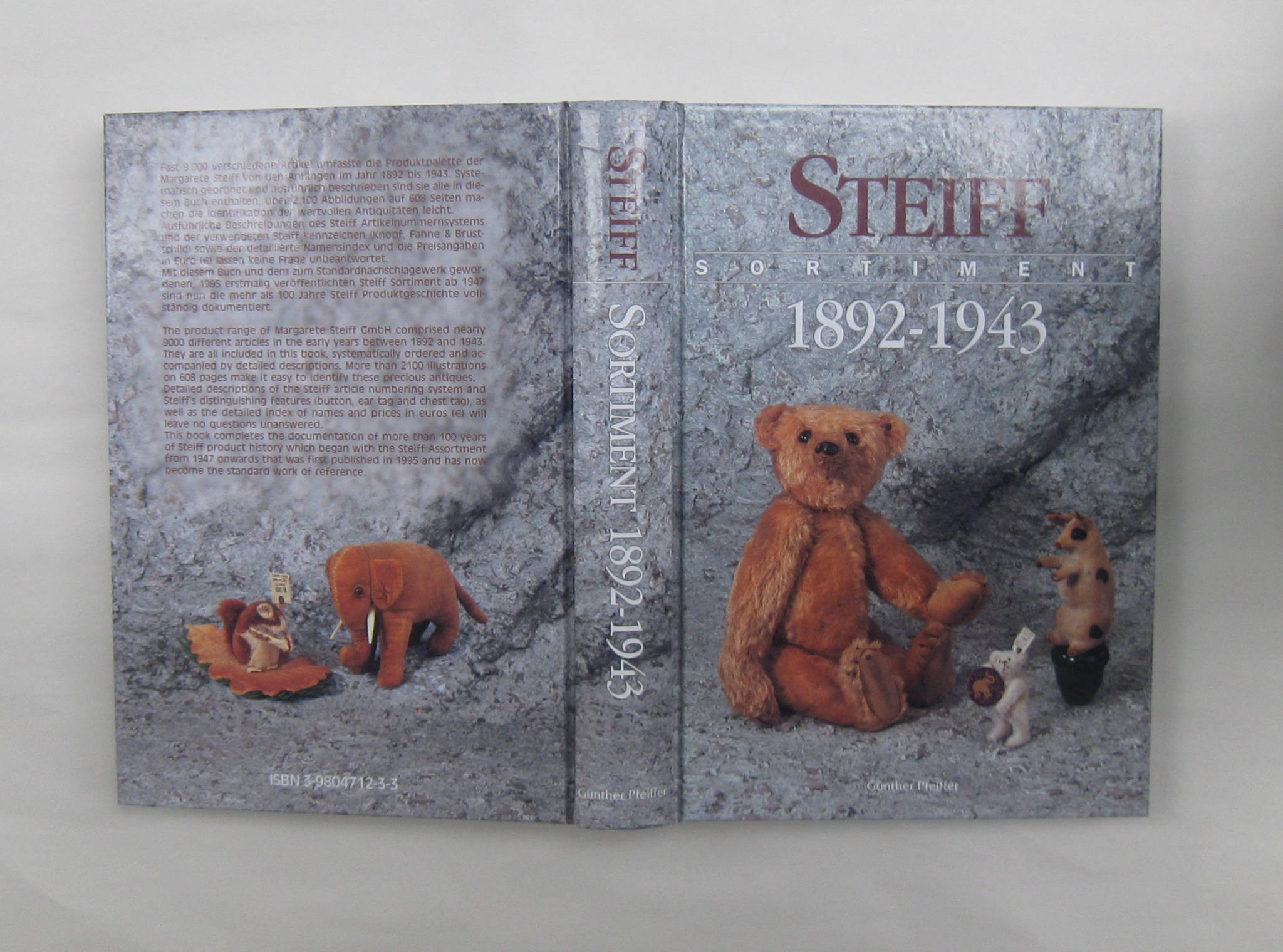 38/ Steiff Assortment 1892-1943. Publisher Günther Pfeiffer