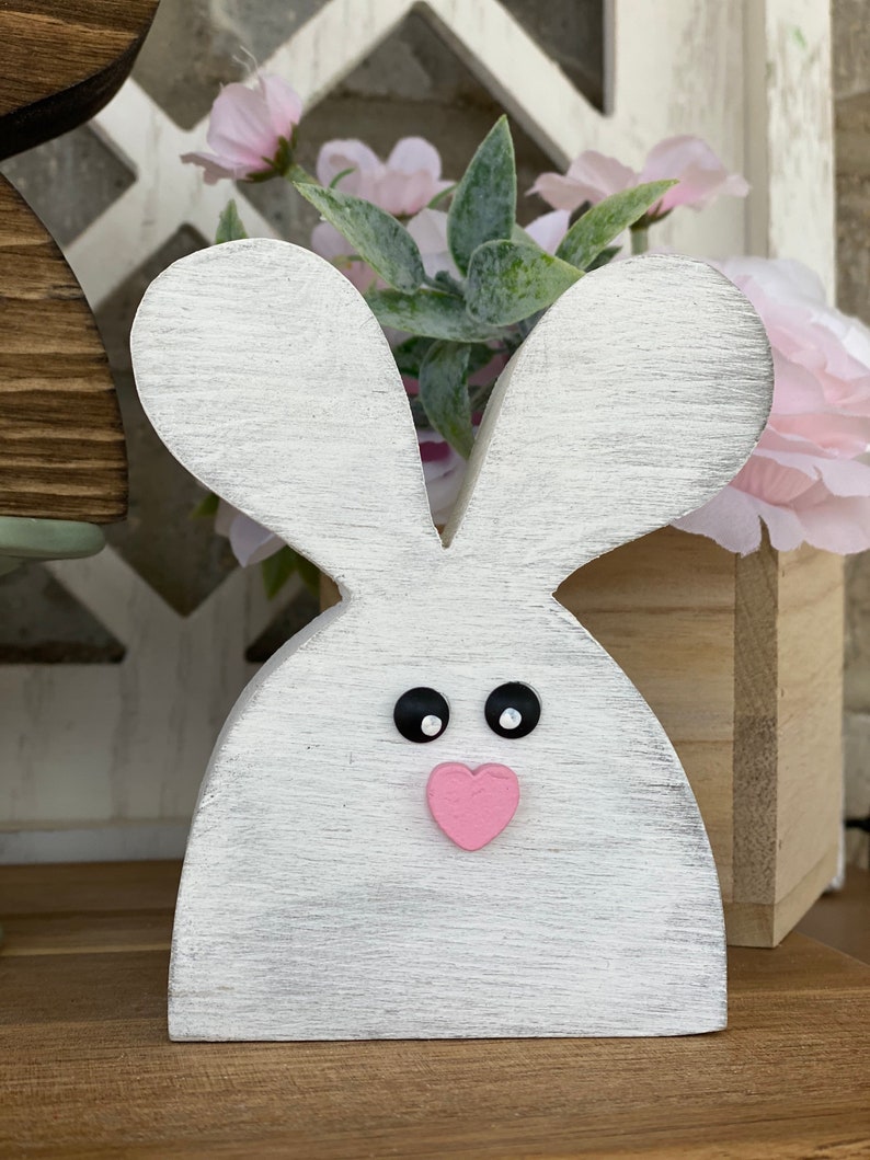 Rustic Wood Bunny, Rustic Bunny, Wood Bunny, Wood Rabbit, Rustic Easter ...
