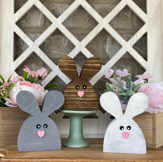 Rustic Wood Bunny Rustic Bunny Wood Bunny Wood Rabbit | Etsy