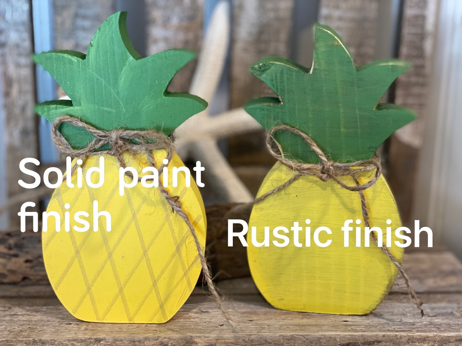Wood Pineapple Rustic Pineapple Pineapple Decor Summer Wood Etsy