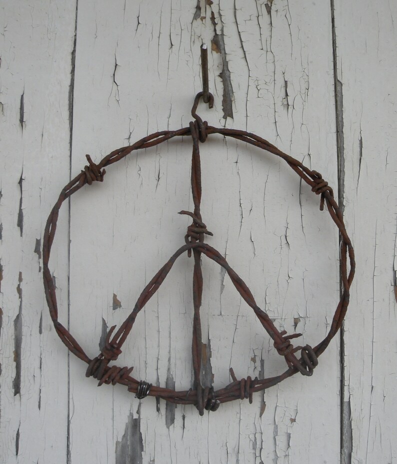 Barbed Wire Art - Etsy