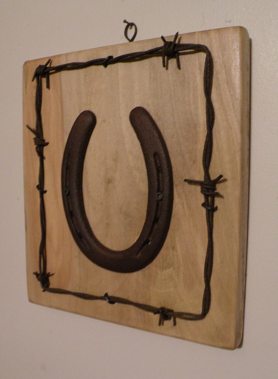 Horse Shoe Wall Decor Etsy