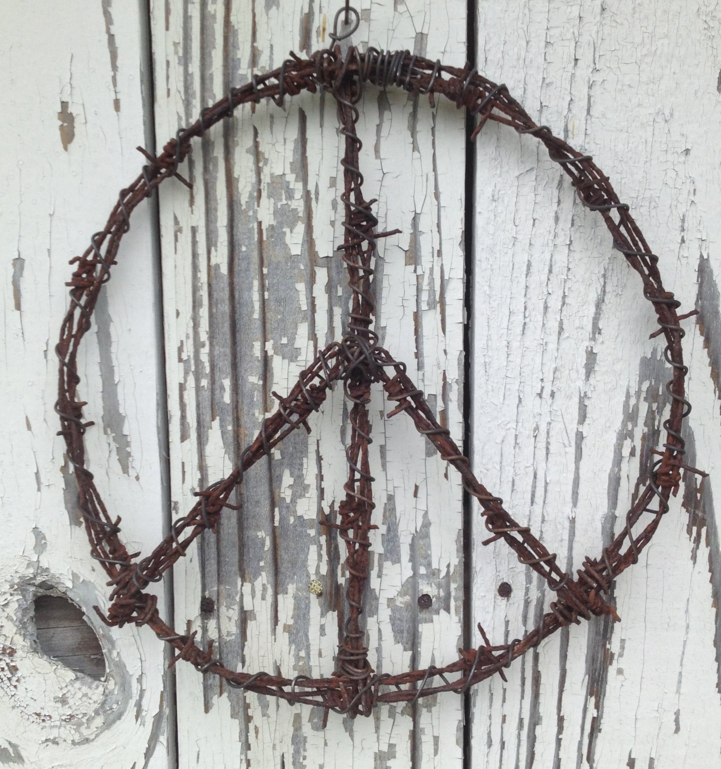 Barbed Wire Art Etsy