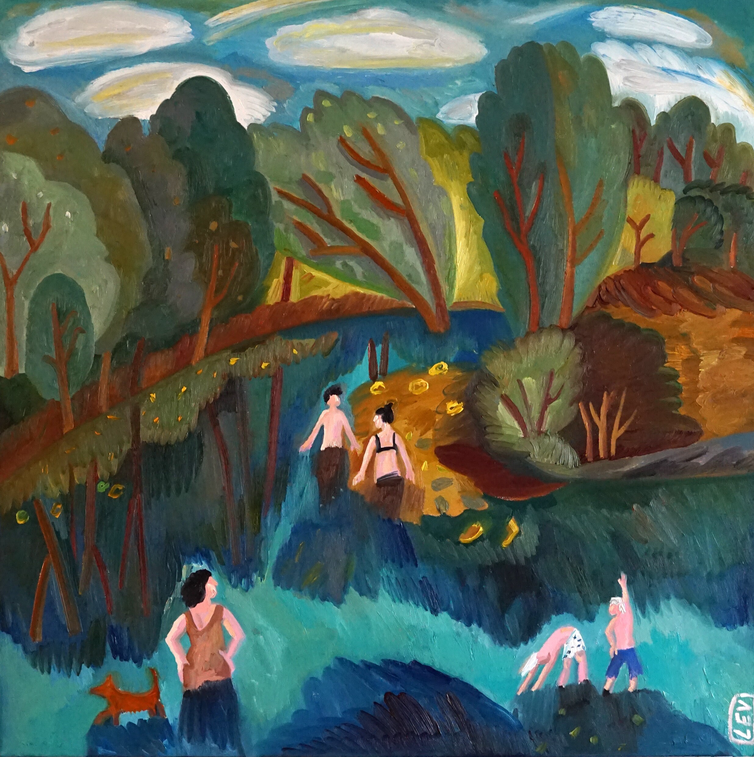 Original Large Oil painting landscape in oil landscape | Etsy