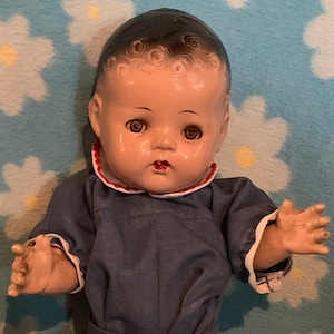 16&quot; Toddler Composition Baby Doll ~ Molded Hair Cutie