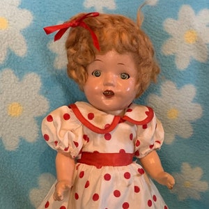 Early 14&quot; Composition Doll ~ Cutie
