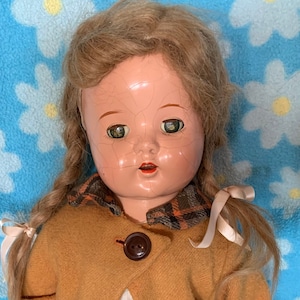 24&quot; Adorable Composition Mama Doll ~ Factory Original Outfit