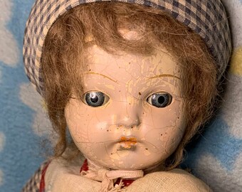 Early Factory Original Ideal Composition Baby Doll