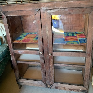 Primitive Pie Safe  ~  Jelly Cabinet Handmade ~shipping not free