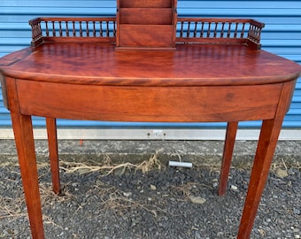 Early Wood  Federal Desk or Vanity ~ Bedroom Office Dressing Room ~Shipping is NOT Free