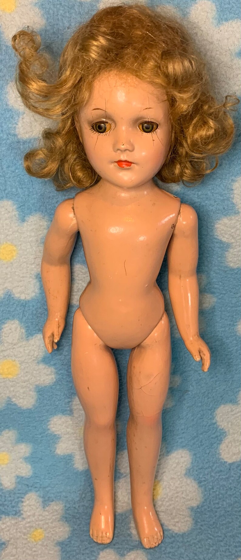 1940s 14 Unmarked Composition Girl Doll Parts Repair Etsy