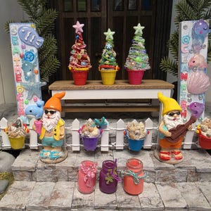 Decorações de conchas para casa de bonecas em escala 1/12, estilo casa de praia.
