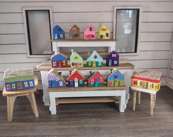 Dollhouse 1 12 scale handmade rustic beach houses