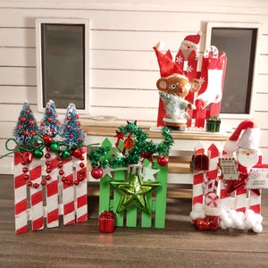 Dollhouse 1/12 scale  Christmas decor
