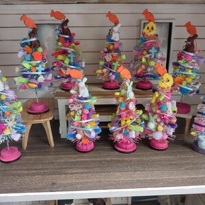 Dollhouse 1 12 scale Easter trees
