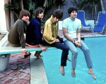 The Beatles Publicity photo featuring the legendary British band # 2