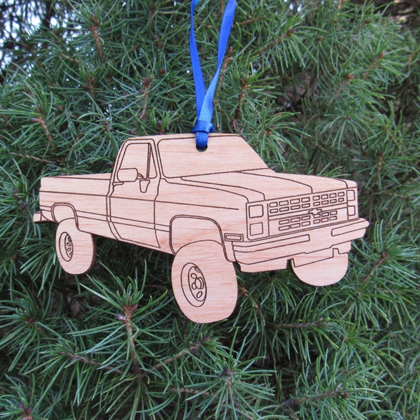 Chevy Square Body Truck Ornament