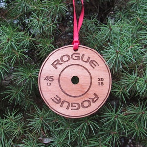 Barbell Plate Ornament