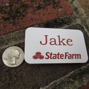 Jake From State Farm Name Tag | Etsy