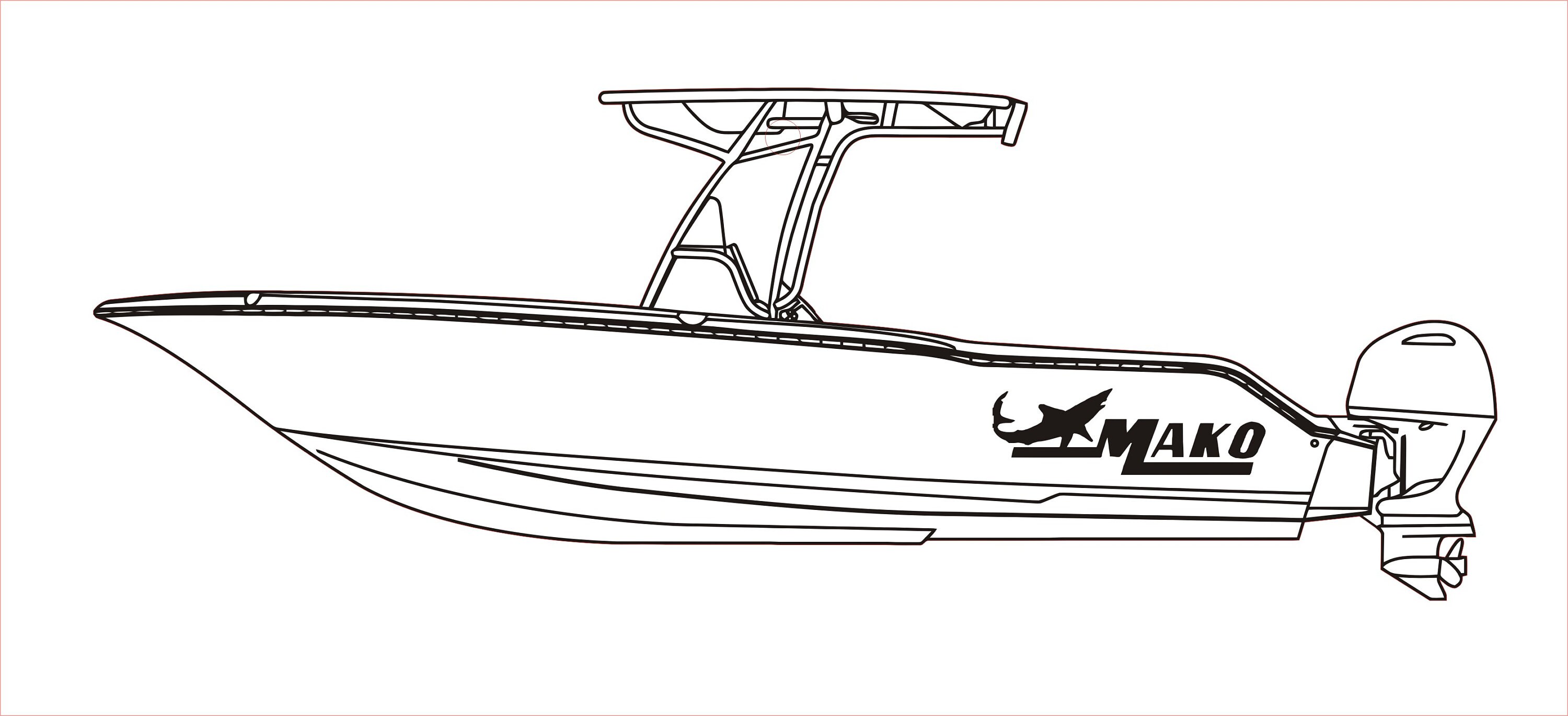 Free Free 87 Center Console Fishing Boat Svg SVG PNG EPS DXF File