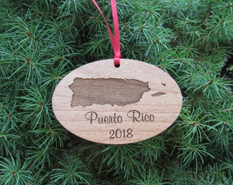 Puerto Rico Ornament