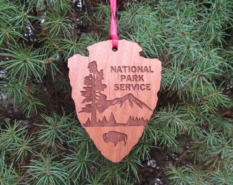 National Park Service Arrowhead Ornament