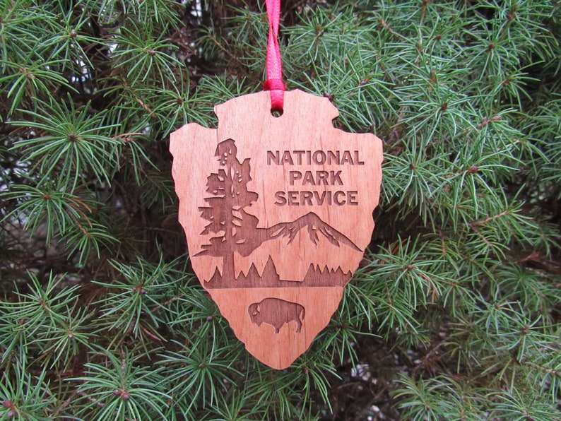 National Park Service Arrowhead Ornament