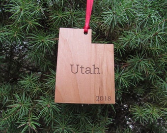 Utah State Ornament
