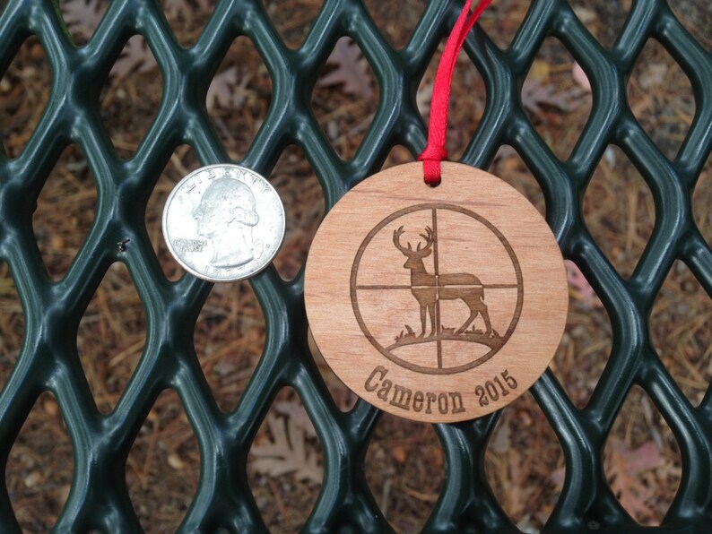 Custom Hunting Ornament Etsy