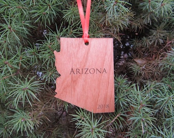 Arizona State Ornament