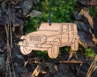 Jeep 4 Door Ornament