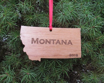 Montana State Ornament