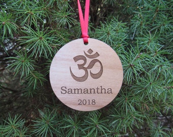 Custom Yoga Ornament