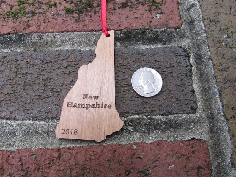 New Hampshire State Ornament