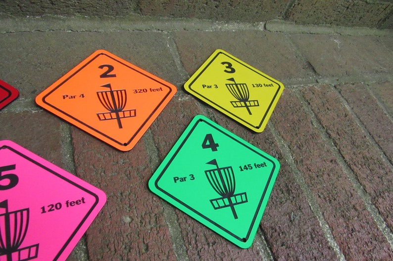 Custom Disc Golf Signs Etsy