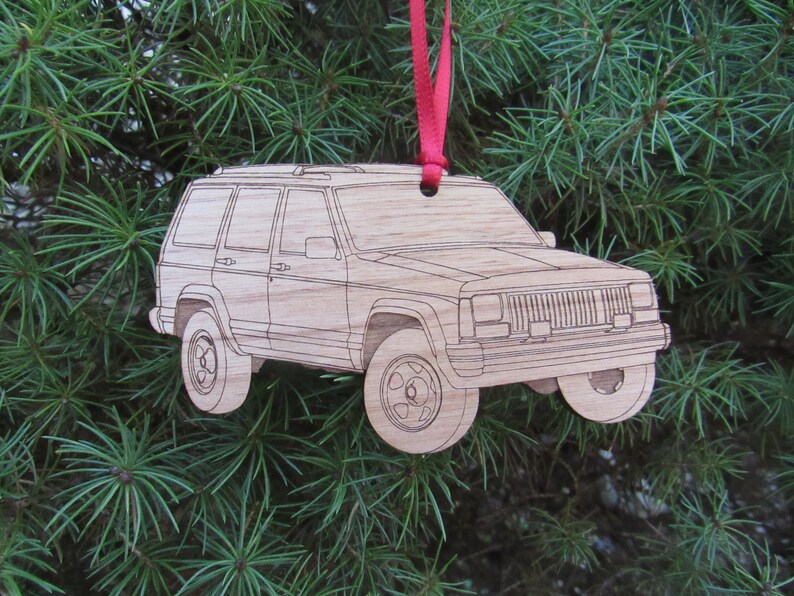 Jeep Cherokee Ornament Etsy