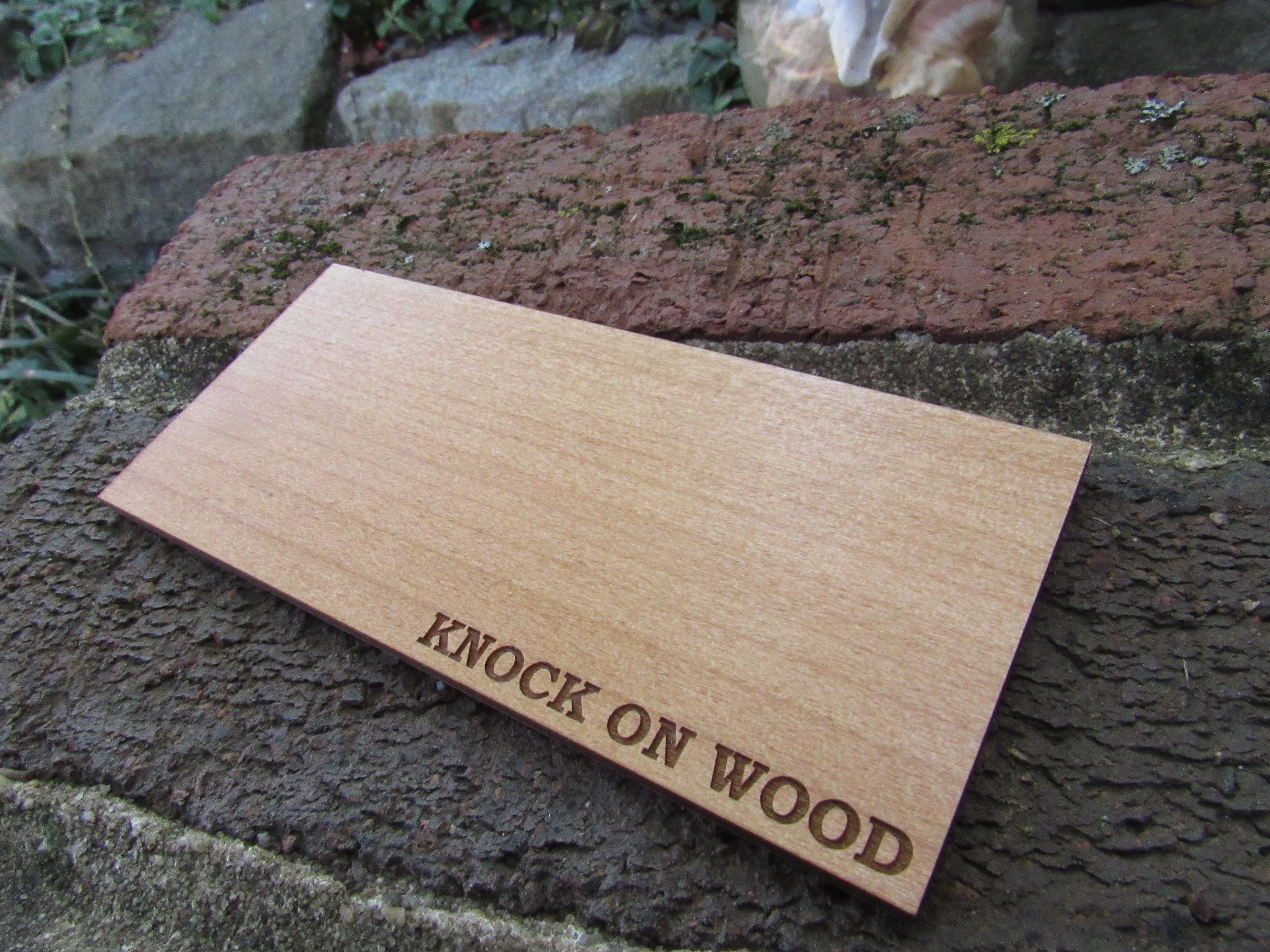 Knock on Wood - Etsy