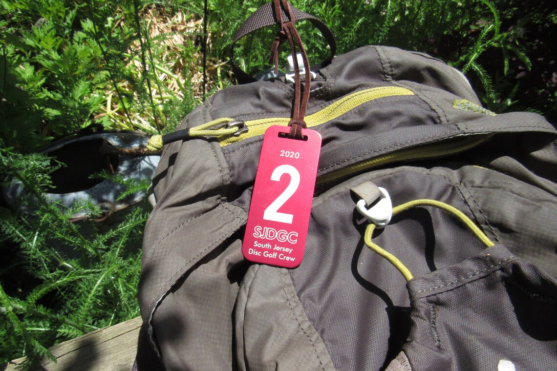 Disc Golf Bag Tags Etsy