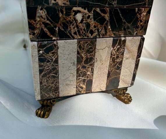 Old World Marble Treasure Box - image 7
