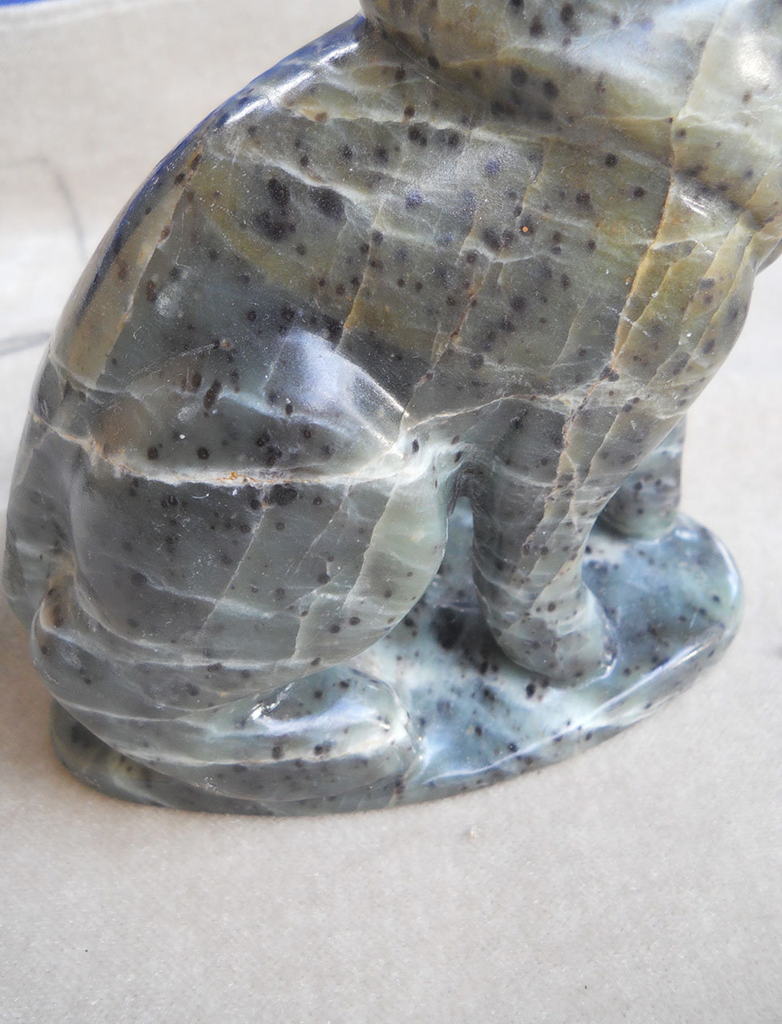 Wolf Stone Carving Etsy