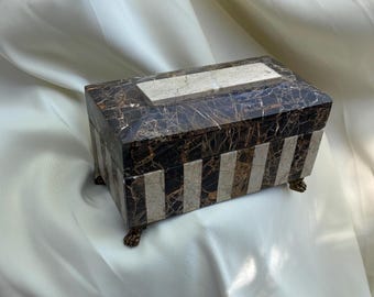Old World Marble Treasure Box