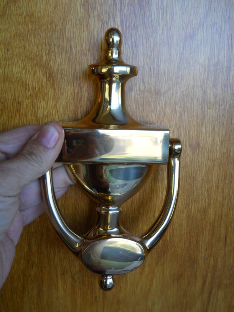 Engraved Door Knocker Etsy