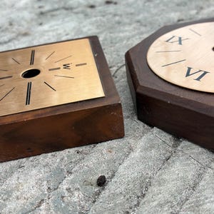 Clock Parts Walnut Set 2