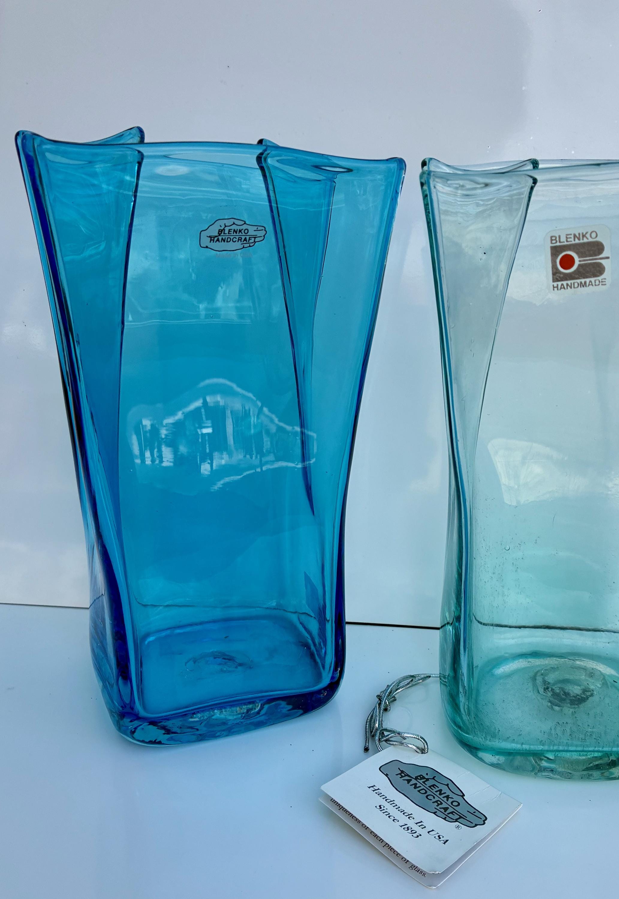 Blenko Glass Vase - Etsy