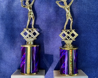 Mixed Doubles Tennis Trophies
