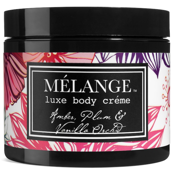 Melange Amber, Plum & Vanilla Luxe Body Creme: 125 gr. - NEW!