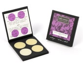 Fruit Notes: Melange Solid Perfume Blending Palette. Four hand-poured perfumes. Wear alone or layer. CRUELTY FREE